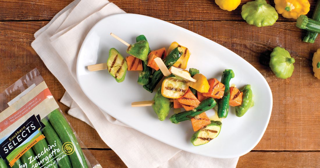 Southern Selects Grilled Marinated Baby Squash Recipe