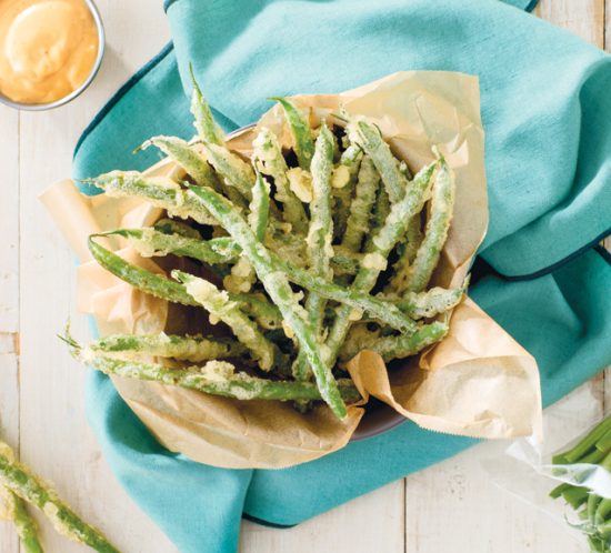 Southern Selects Tempura French Beans with Spicy Sriracha Mayo Dip Recipe