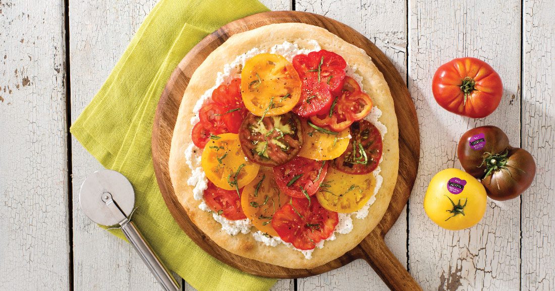 Southern Selects Heirloom Tomato Pizza Recipe