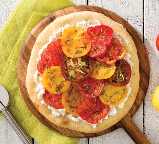 Southern Selects Heirloom Tomato Pizza Recipe