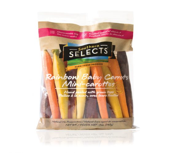 Southern Selects Peeled Baby Rainbow Carrots
